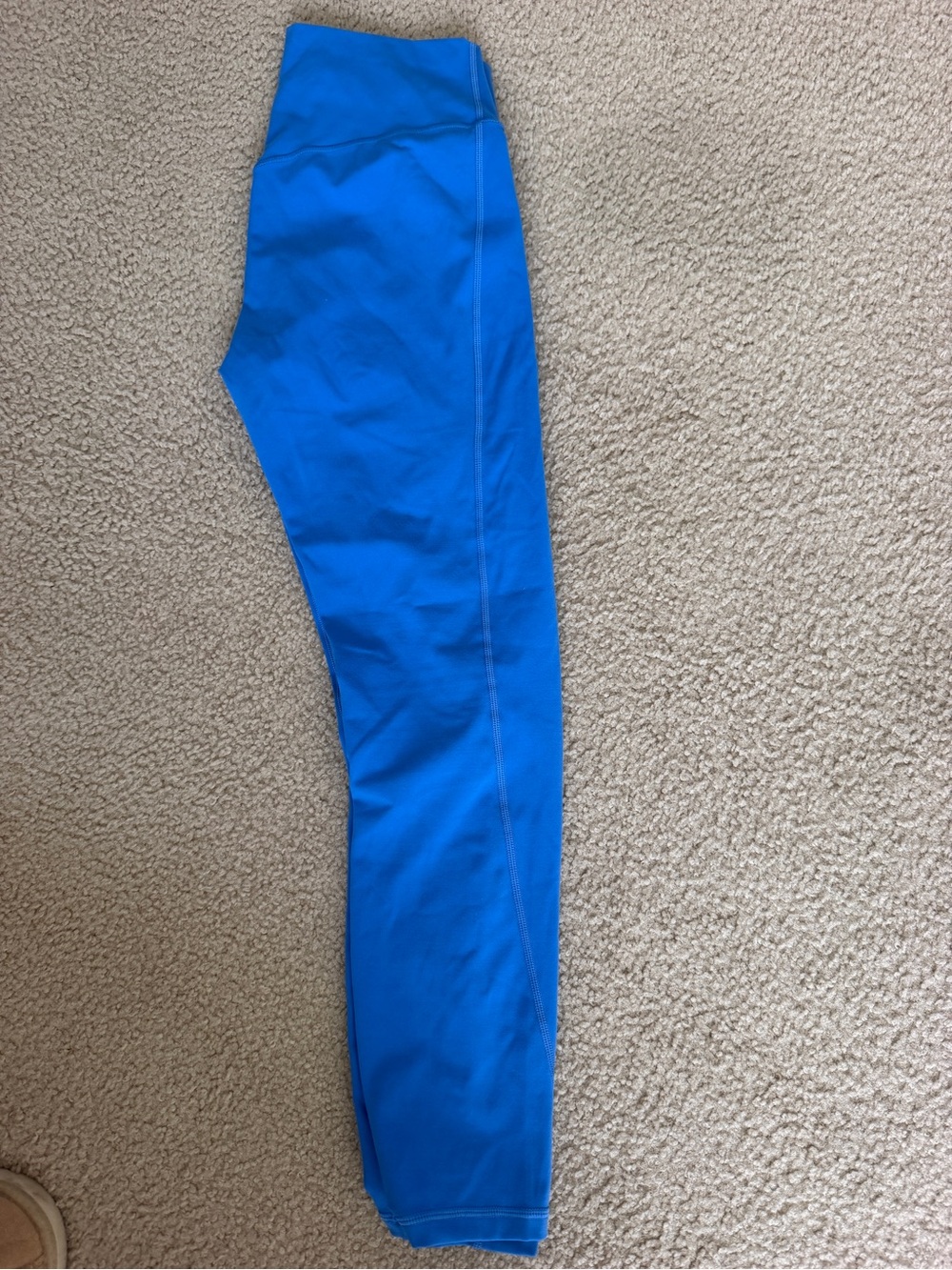 High-Rise Women's Leggings in Bright Blue